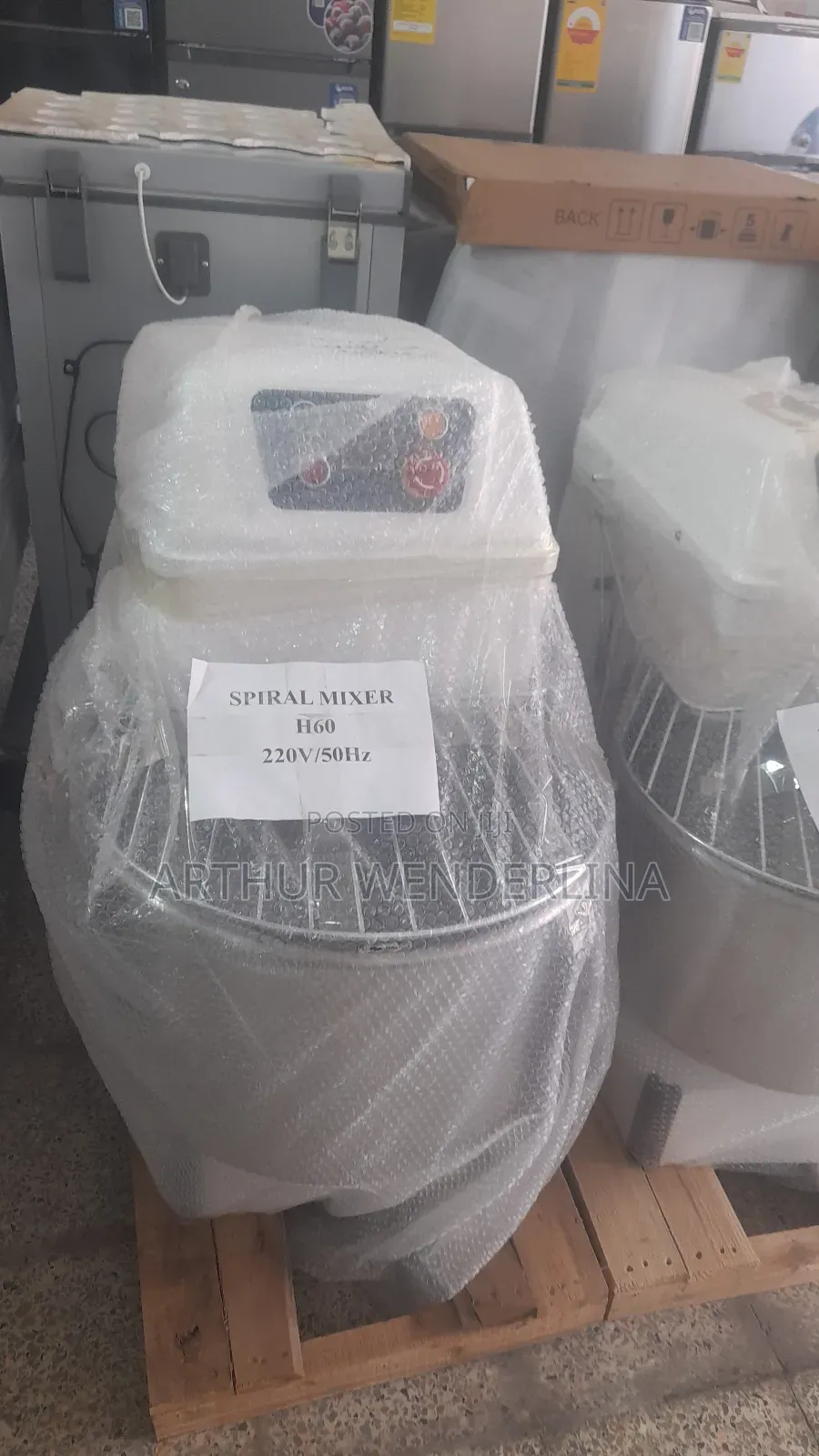 Spiral Mixer 260liters