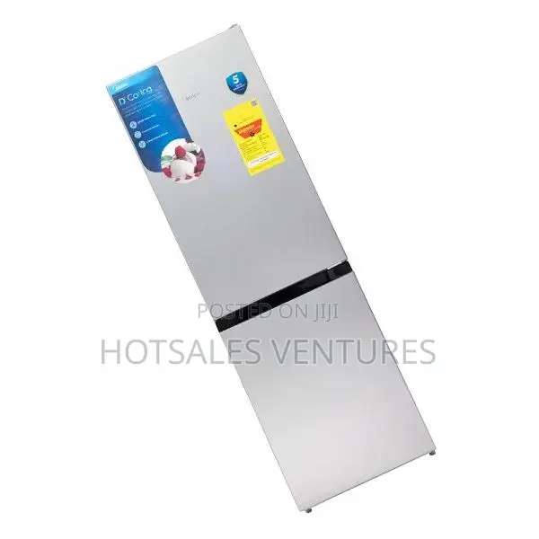 Durable Midea 174l Double Door Bottom Freezer Fridge - Mdrt241ftgn50