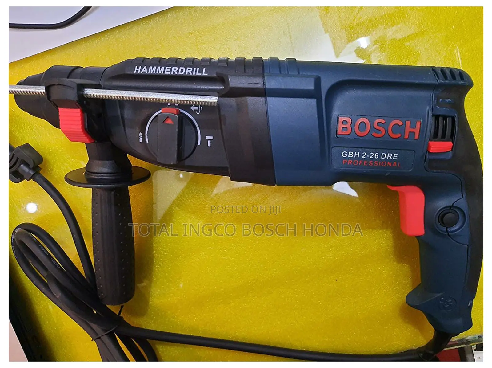 Bosch Electric Hammer Drill With High Drilling Capacity