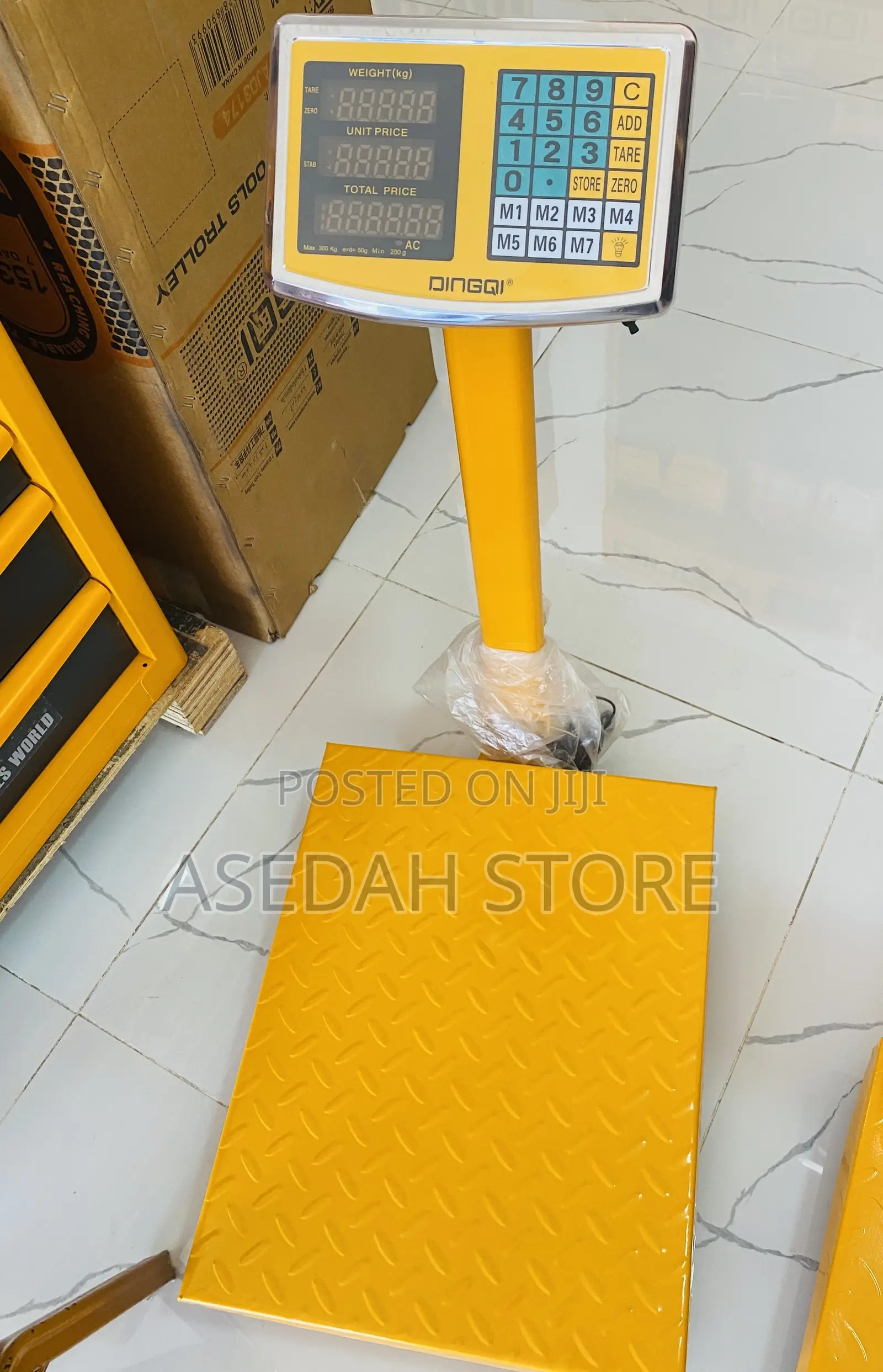 Commercial Platform Scale Dingqi 300kg Chargeable
