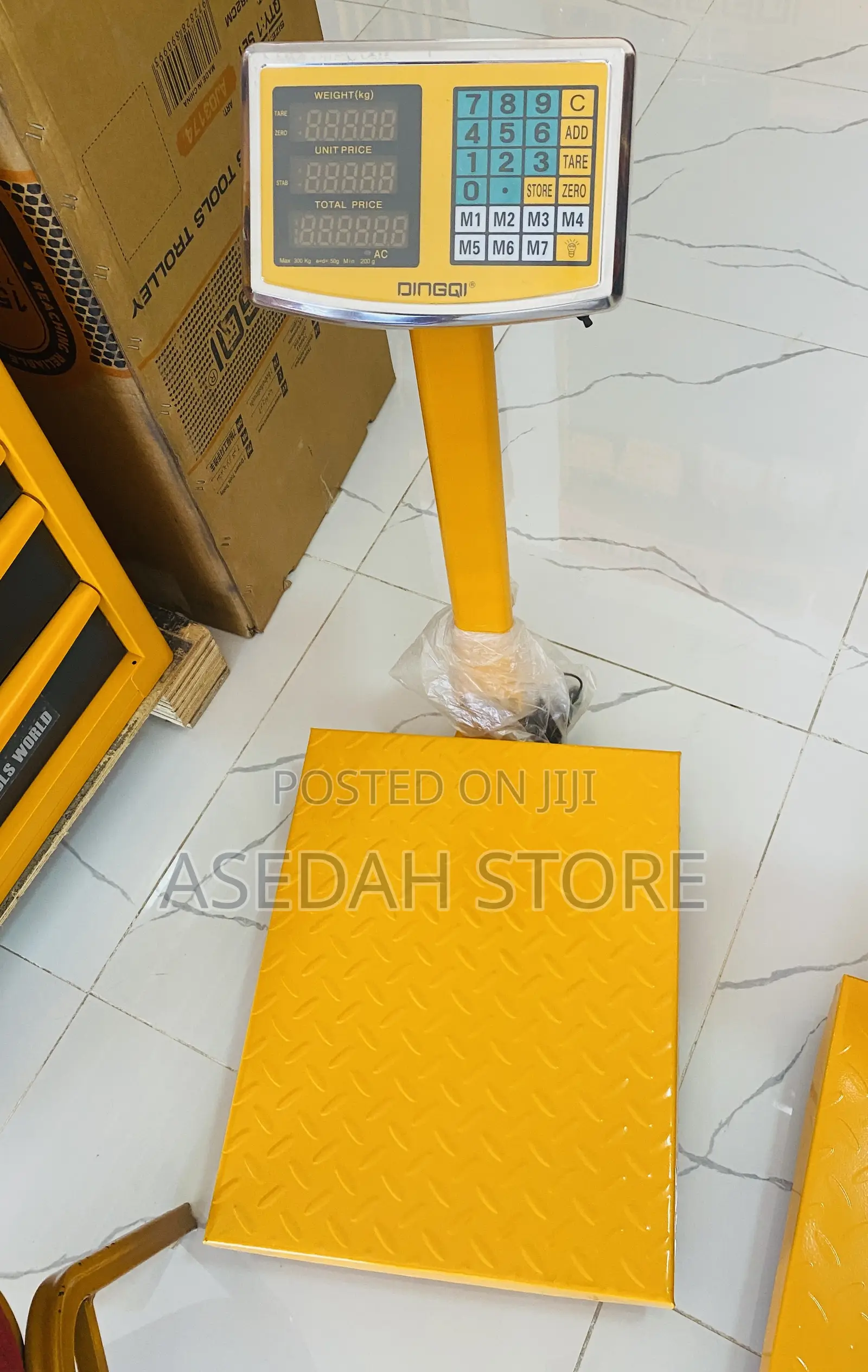 Commercial Platform Scale Dingqi 300kg Chargeable