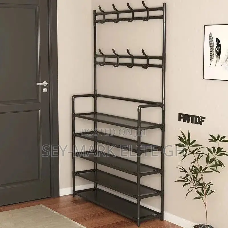 Shoe Rack With Hangers