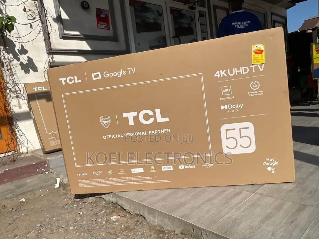 Immersive Viewing TCL HDR Google 55inches TCL Tv