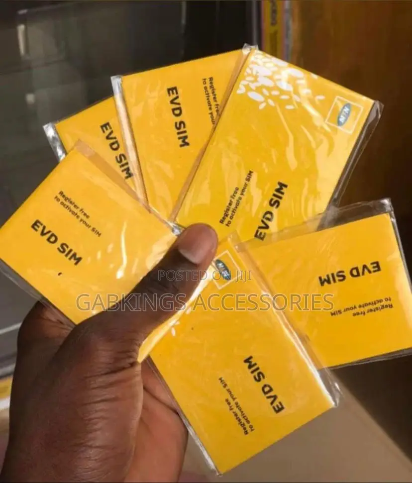 Evid Sim Cards Available