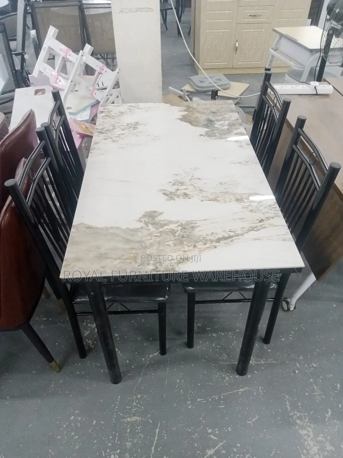 4 Seater Marble Top Diningset