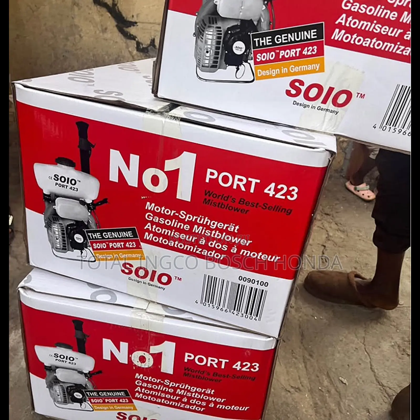 Solo High Efficiency Port 432 Max Mistblower