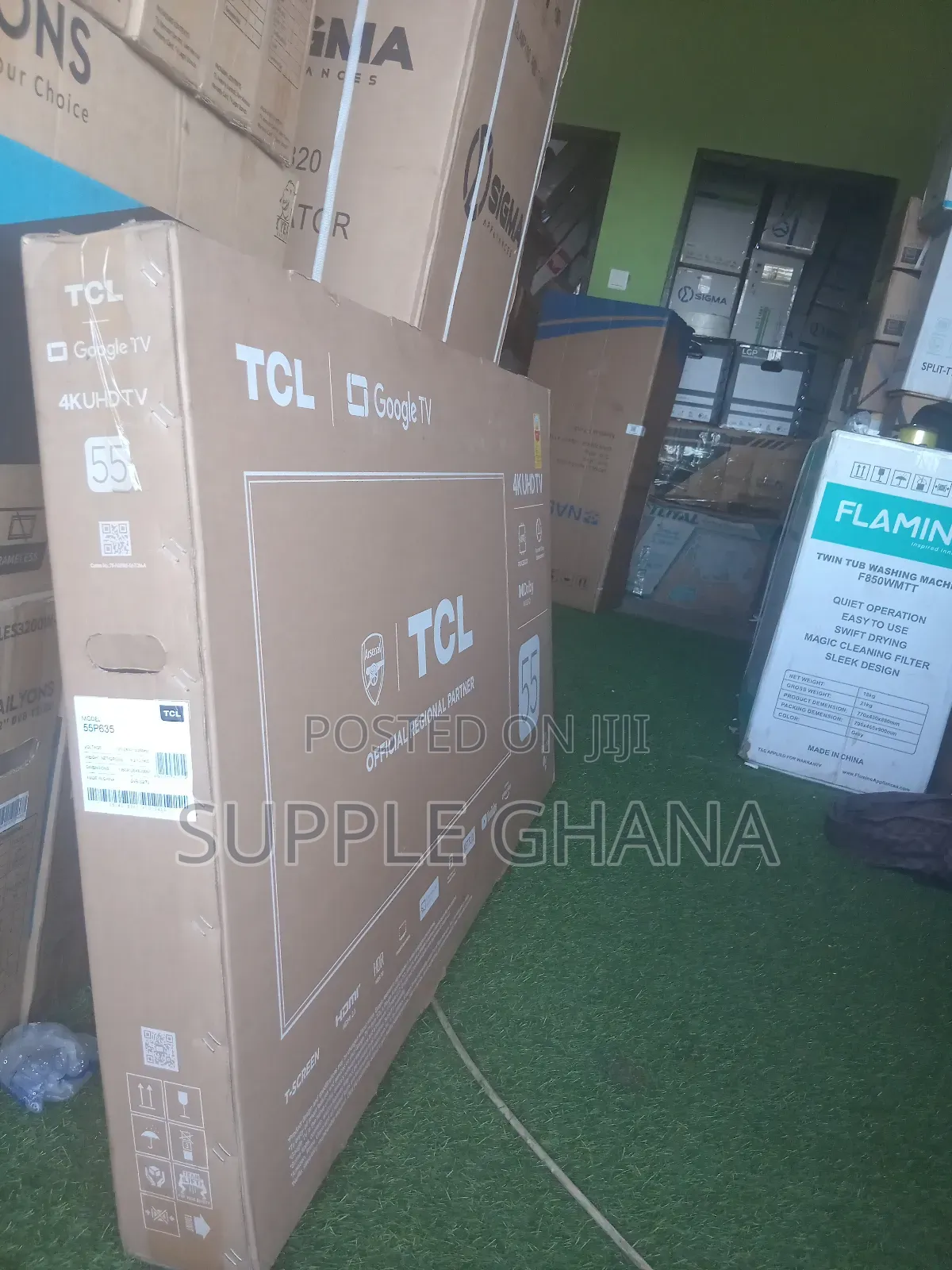 Quality TCL Tv 55inches Smart Android Tv