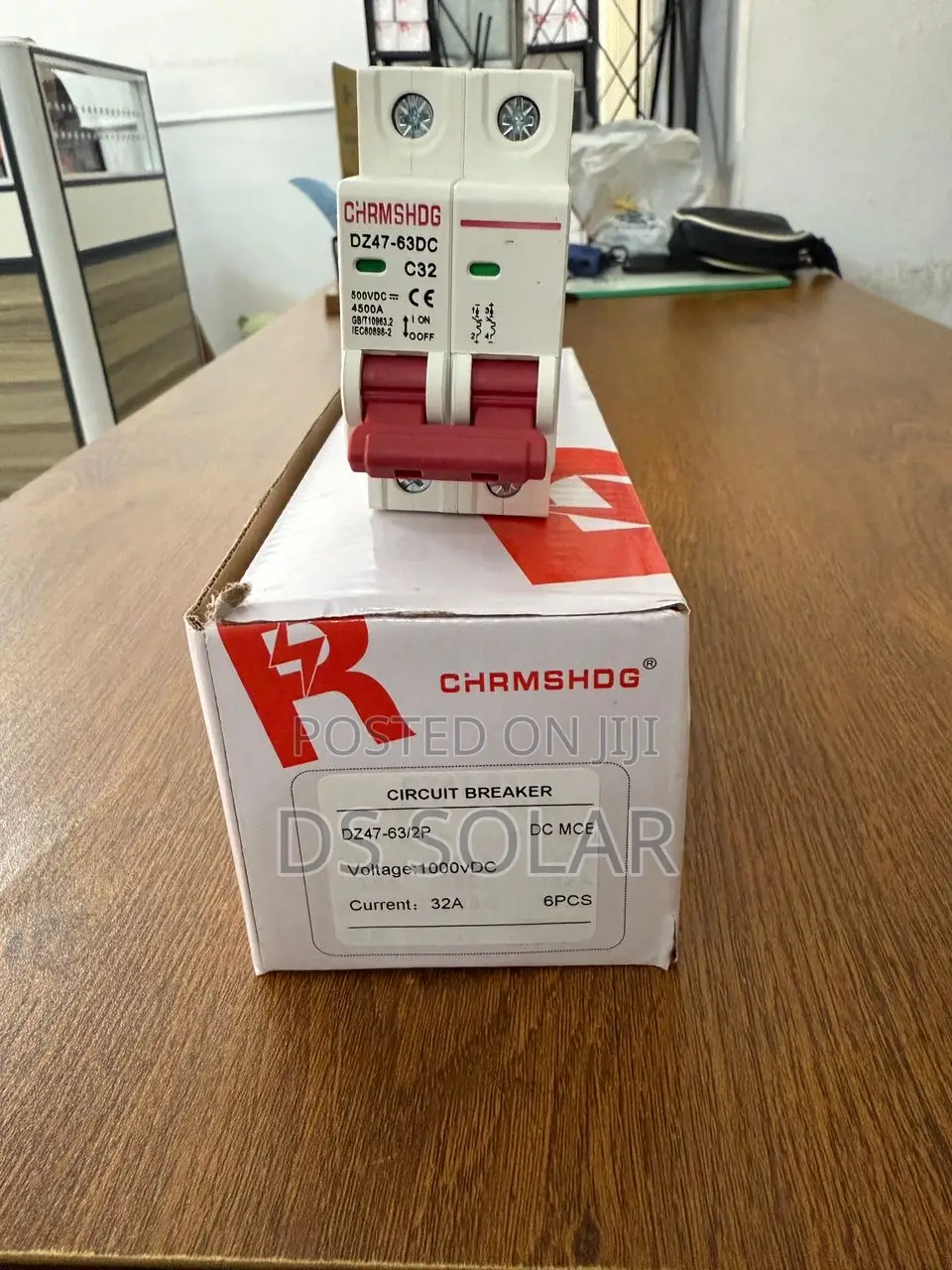 Dc MCB Circuit Breaker 2p 32a
