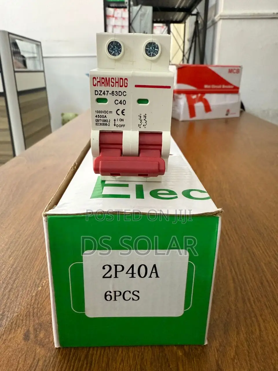 Dc MCB Circuit Breaker 2p 40a