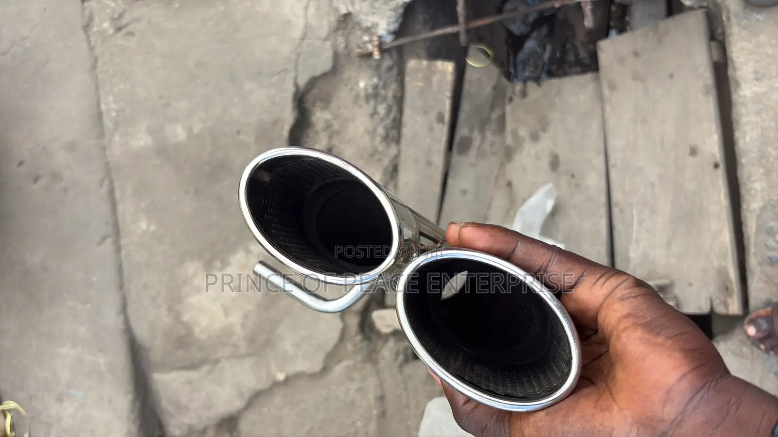 Home Used Double Exhaust Muffler