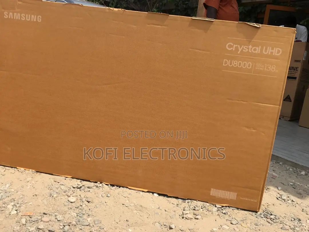 Samsung 55-Inch Du8000 Smart Tv With Crystal Processor 