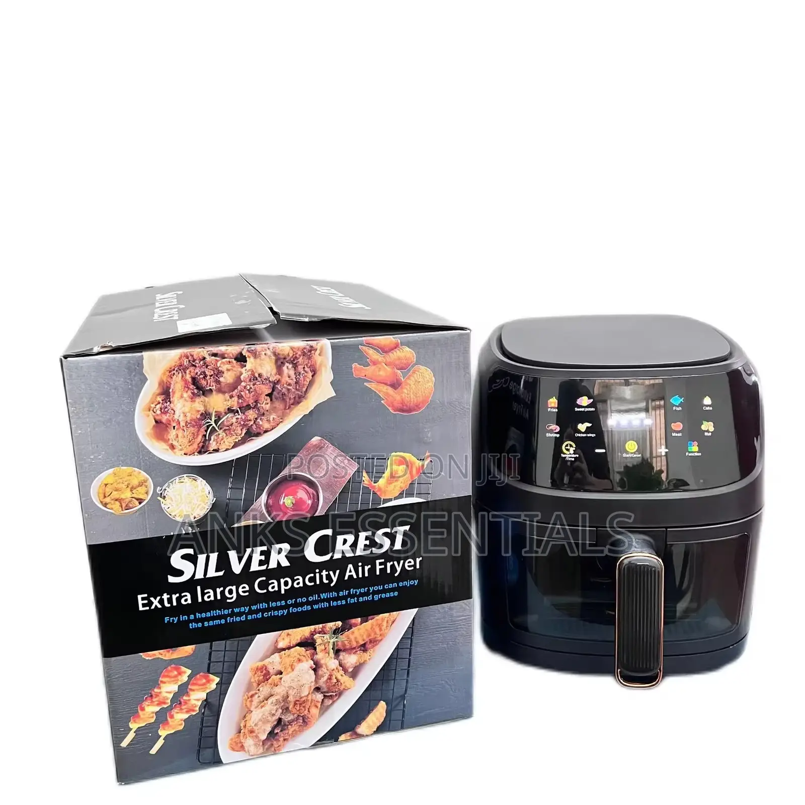 Silver Crest 8l Family Size Air Fryer – Energy Efficient