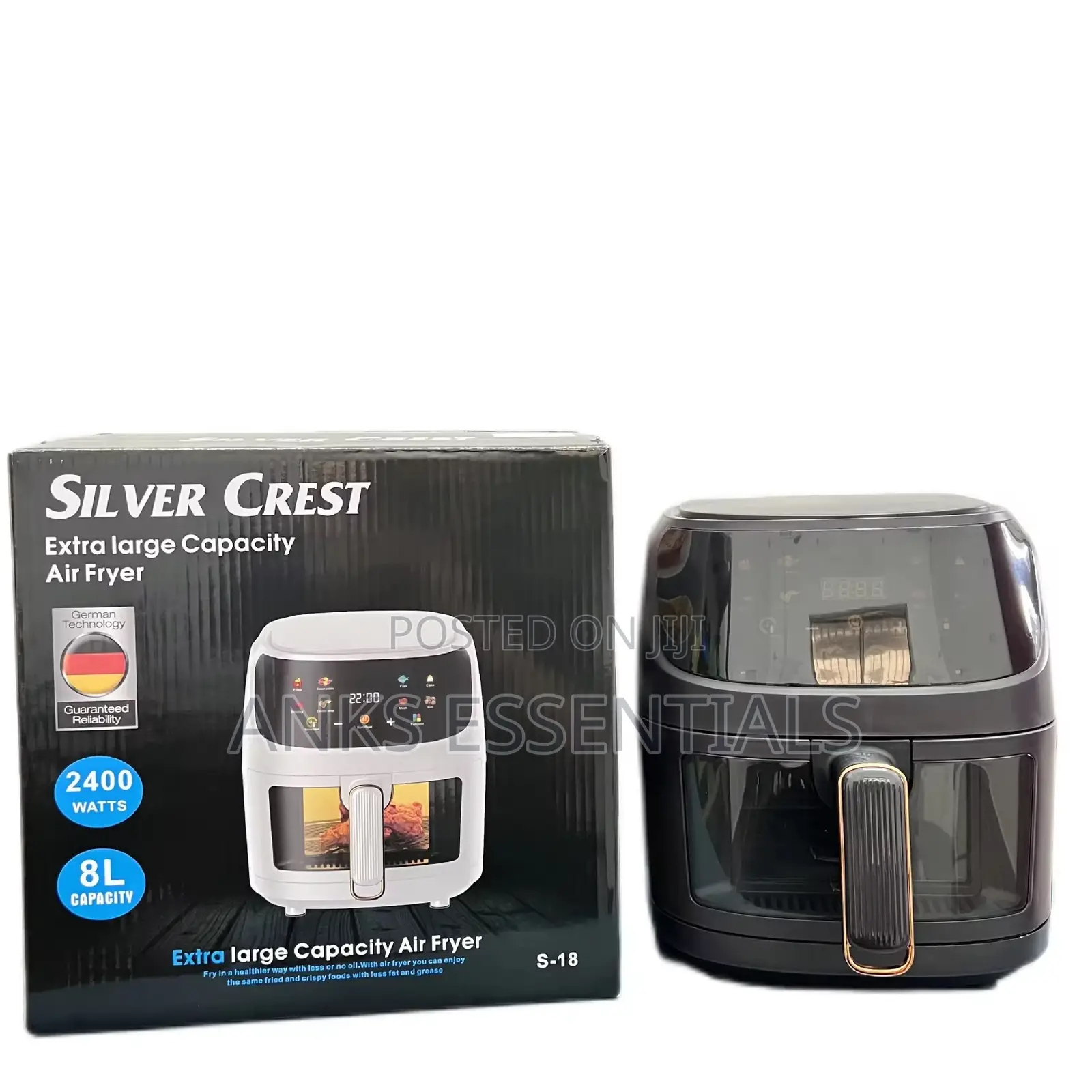 Silver Crest 8l Air Fryer – Healthy Choice for Every Home