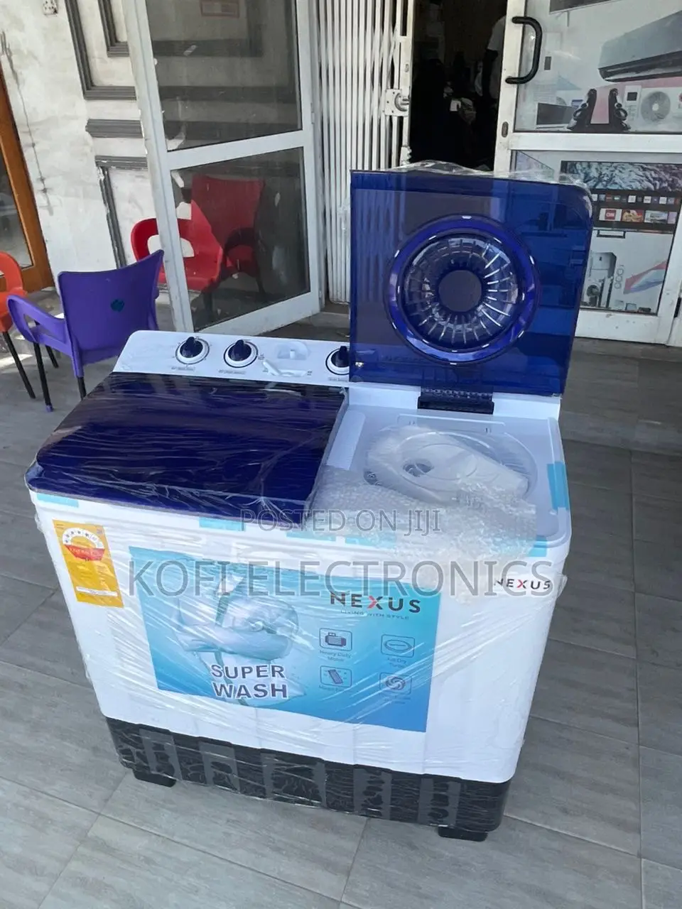 Energy-Efficient Nexus Twin Tub Washer