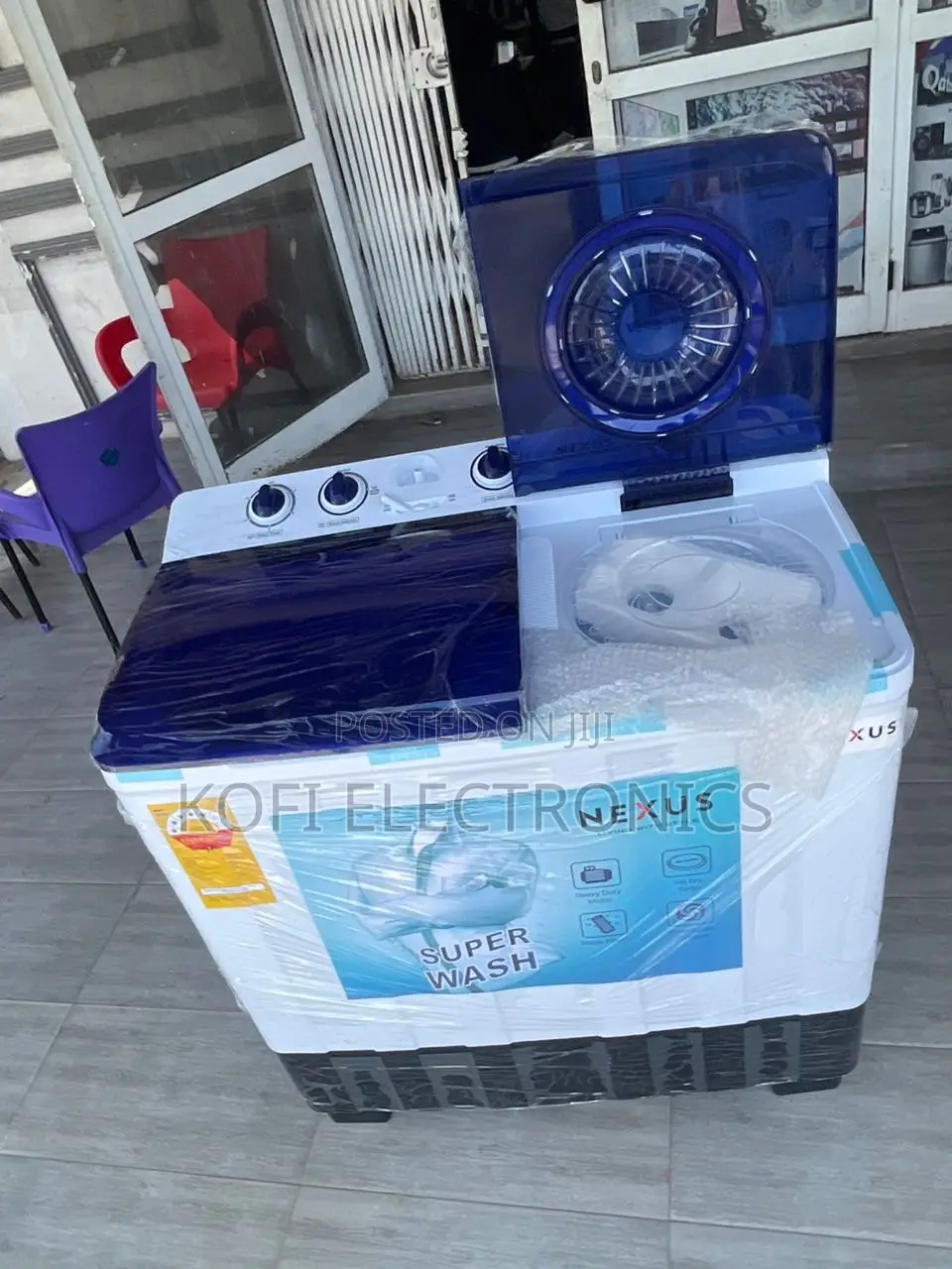 Nexus Heavy-Duty Washing Machine for Family Use