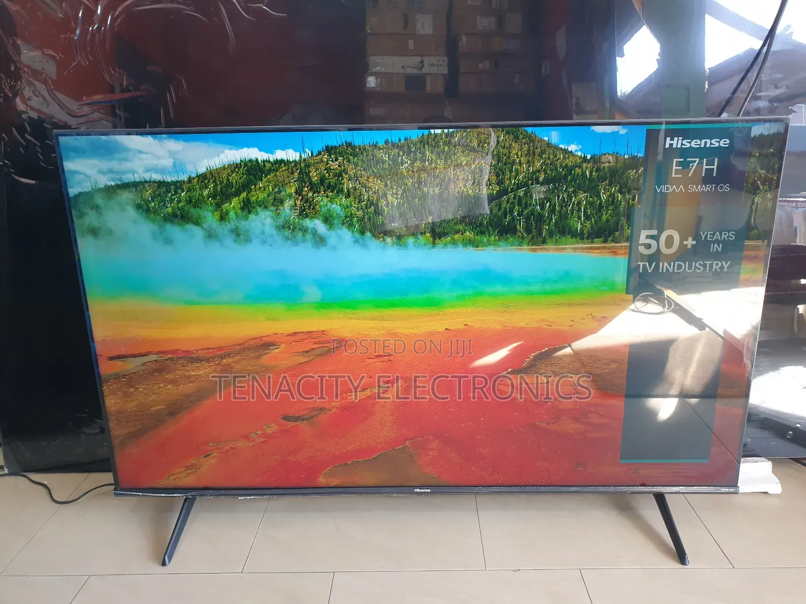 Qled 50"Hisense Uhd Hdr Edgeless Smart Satellite Tv