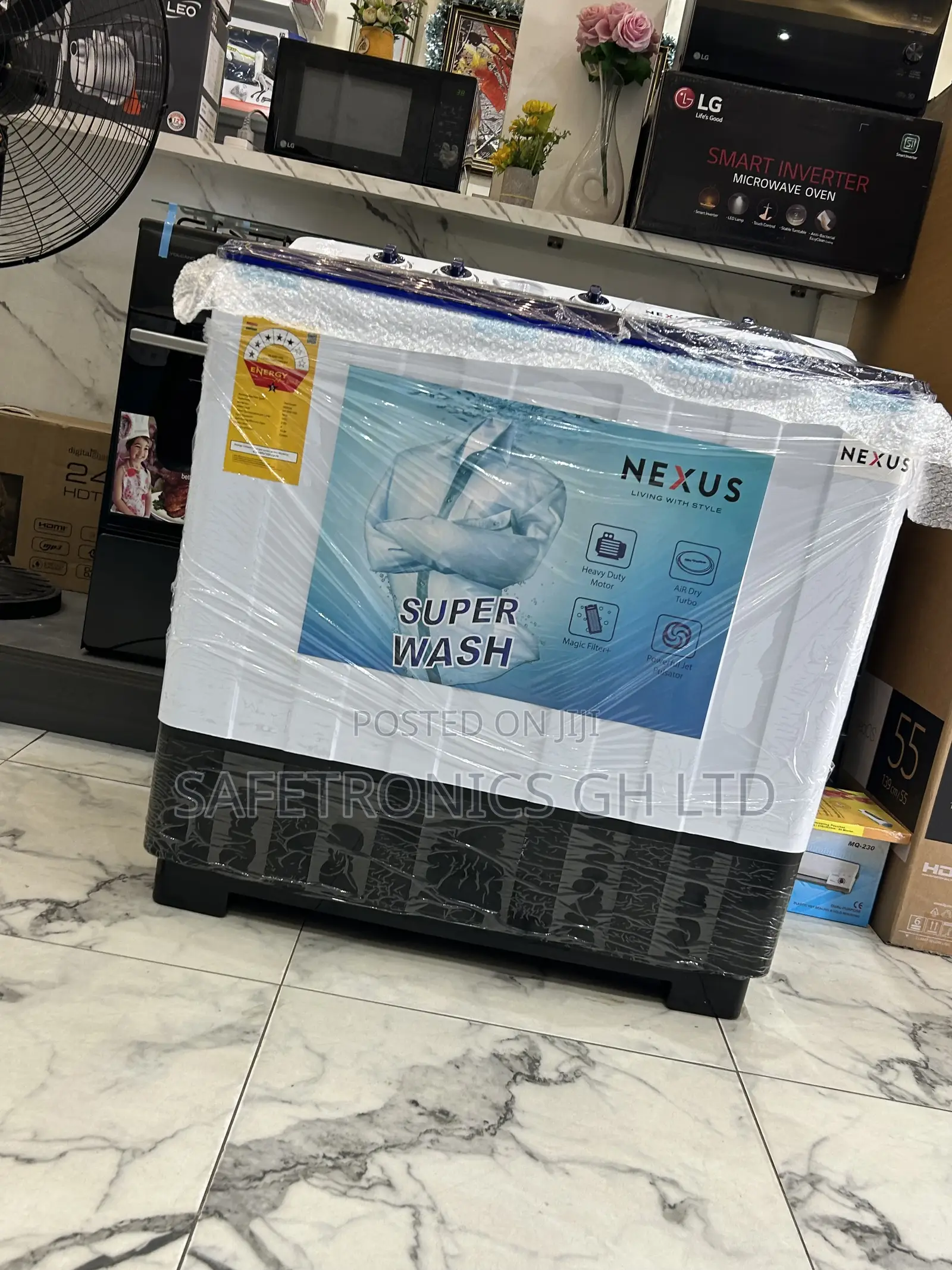 Zealous New Topload Nexus 15.0kg Twintub Semiautomatic Washer