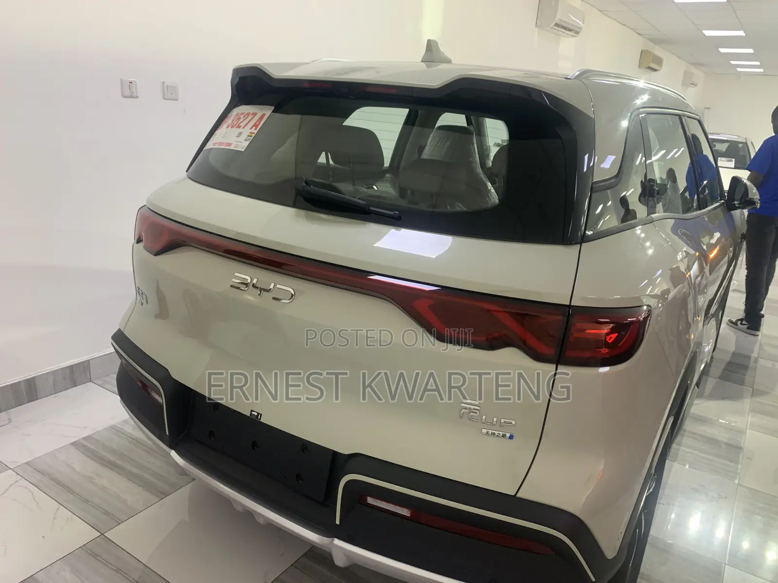 New BYD Yuan Up 2025 White