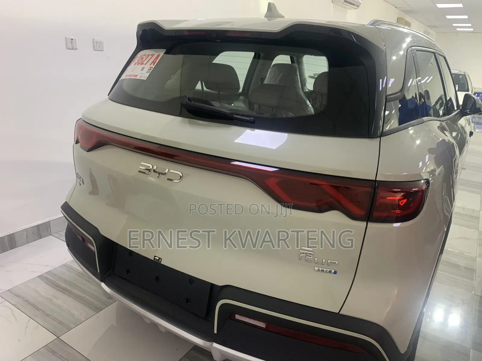New BYD Yuan Up 2025 White