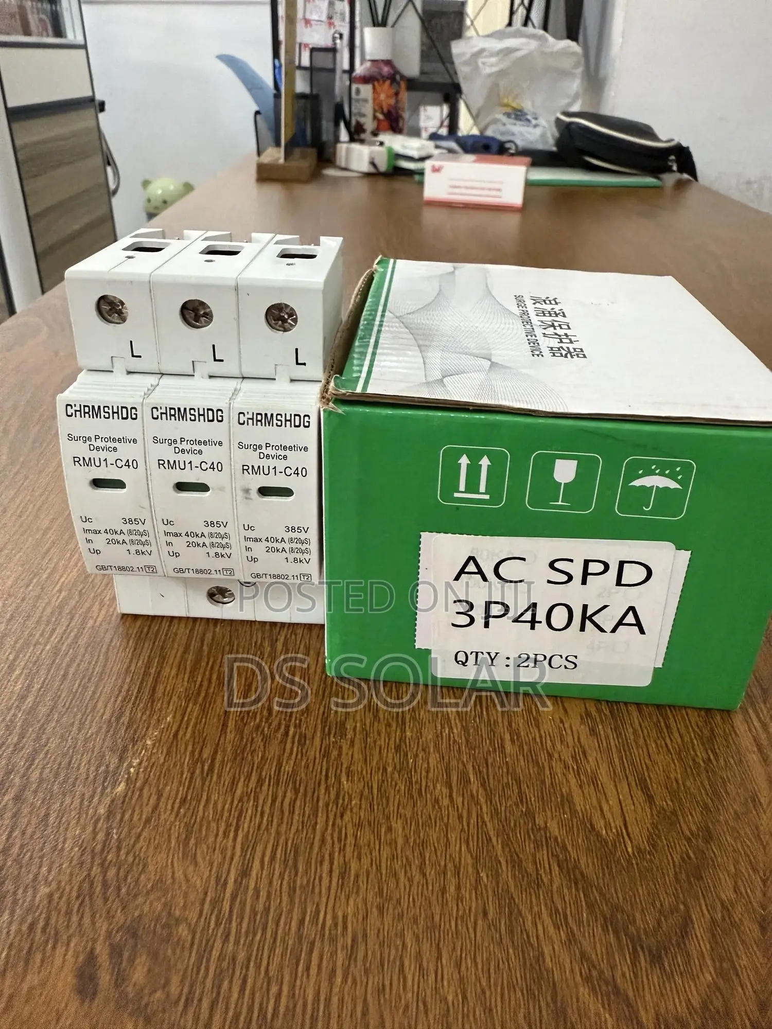 Ac Surge Protective Device (Spd) 3p 40ka