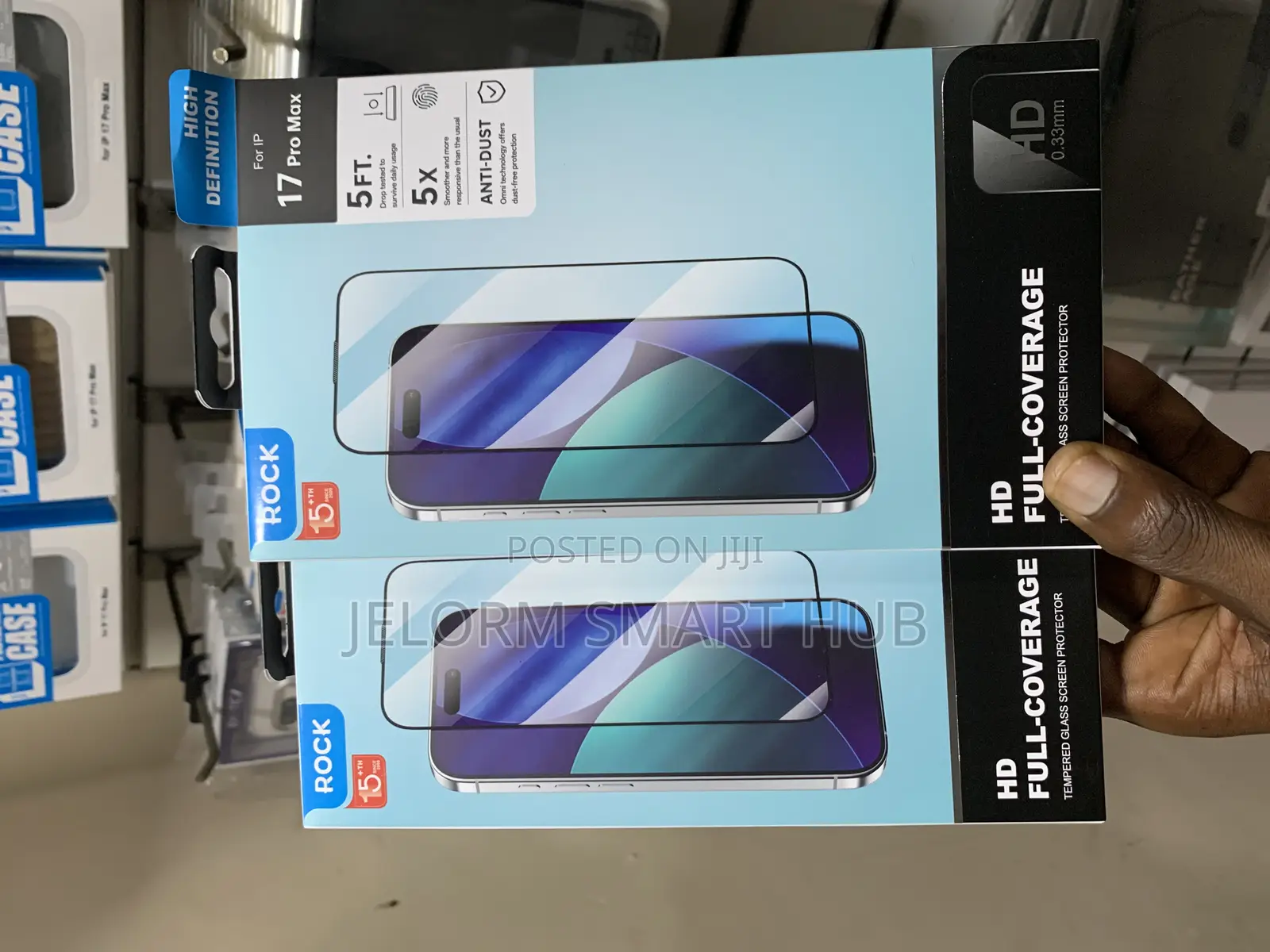 iPhone 17 Pro Max Clear and Privacy Screen Protector