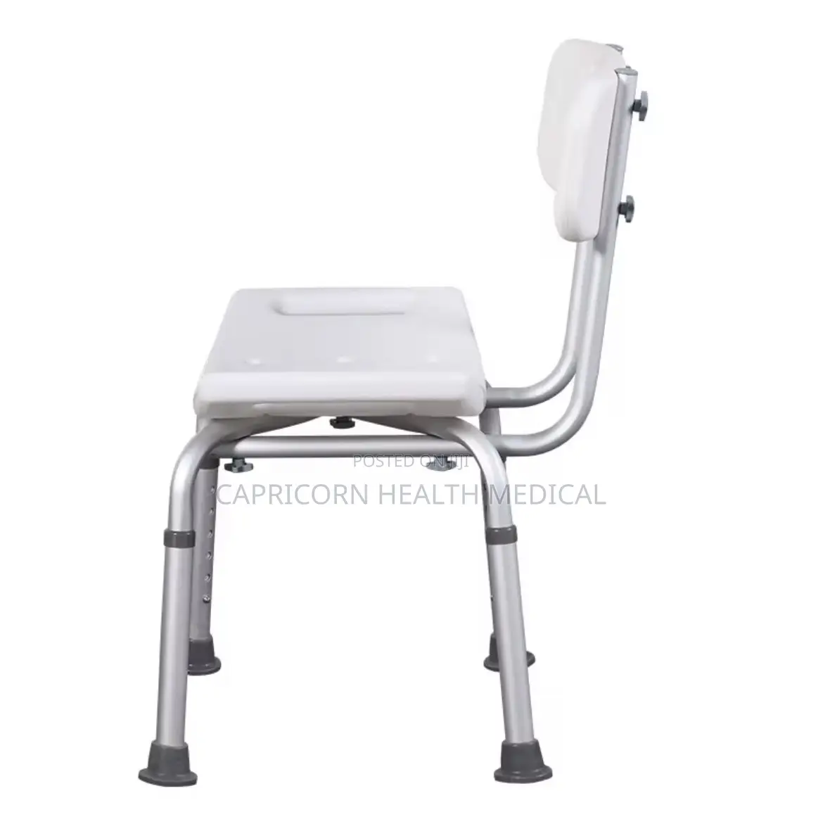 Bathroom Shower Chair or Seat With Backrest