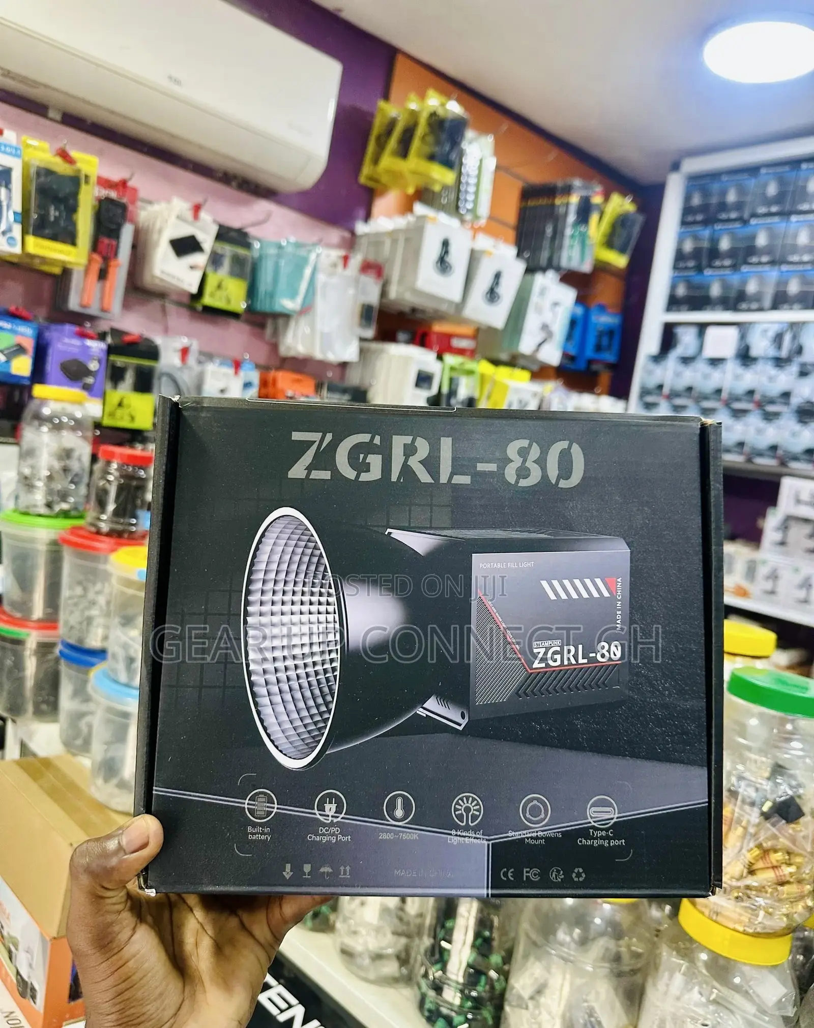 ZGRL-80 Battery Powered Photoand Video Light