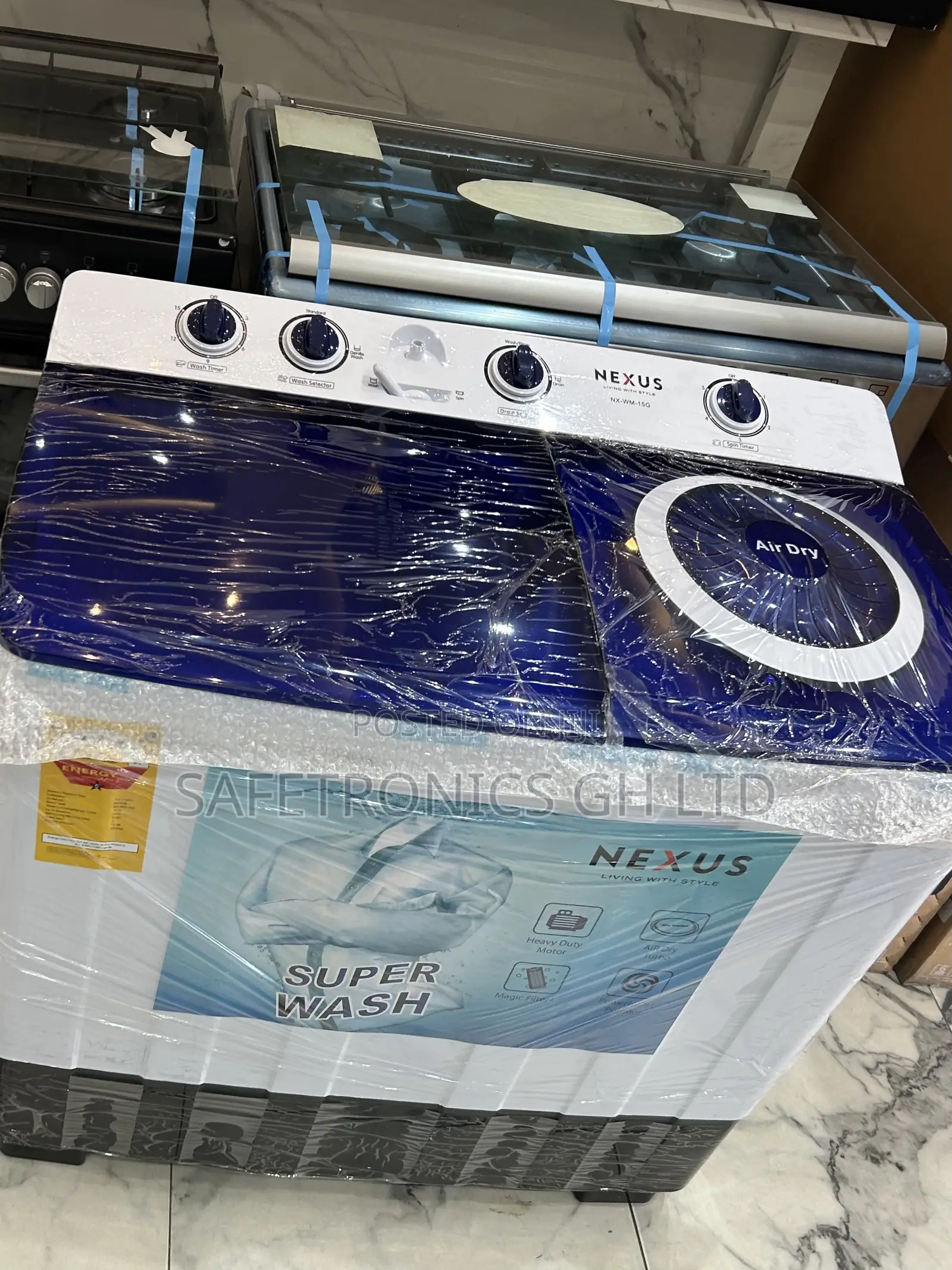 Grab New 15.0kg Twintub Topload Semiautomatic Nexus Washer