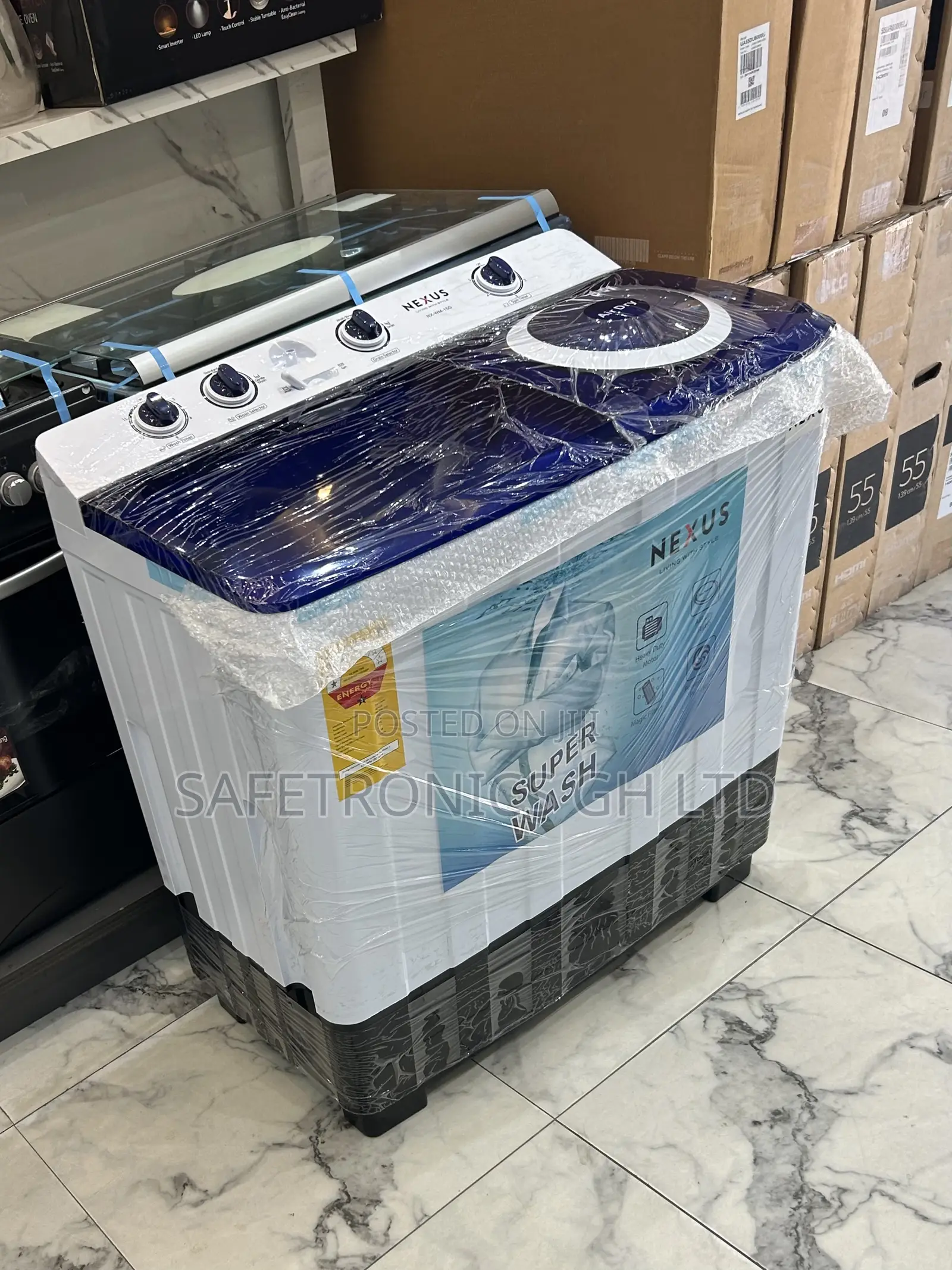 Call for Quality Nexus Semiauto 15kg Topload Twintub Washer