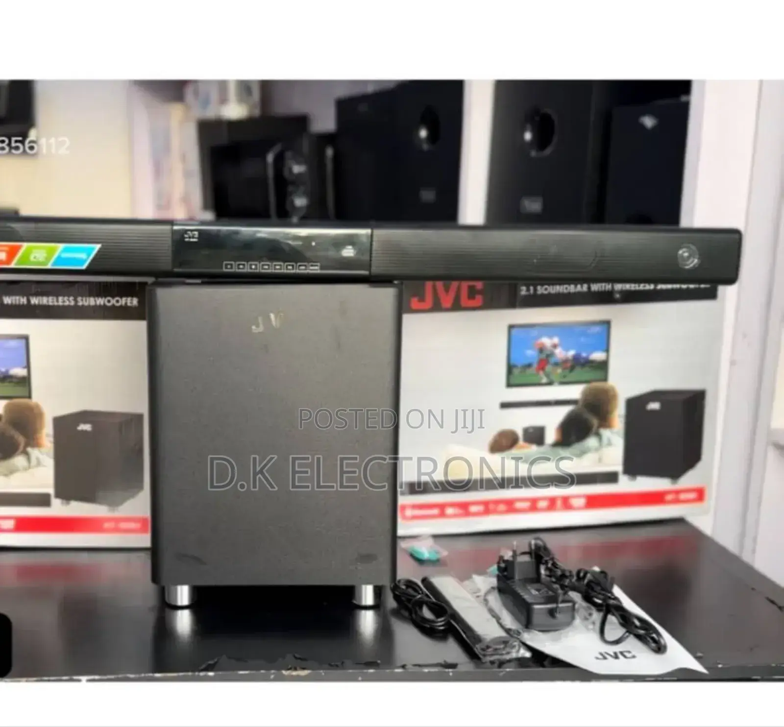 2026 JVC 2400 Watts Ht858h Wireless 2.1 Ch Soundbar