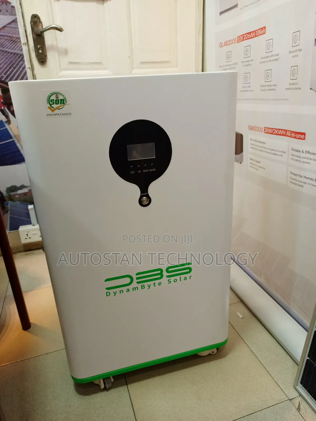 5kw With Inbuilt Lithium Ion Battery Portable Solar Power