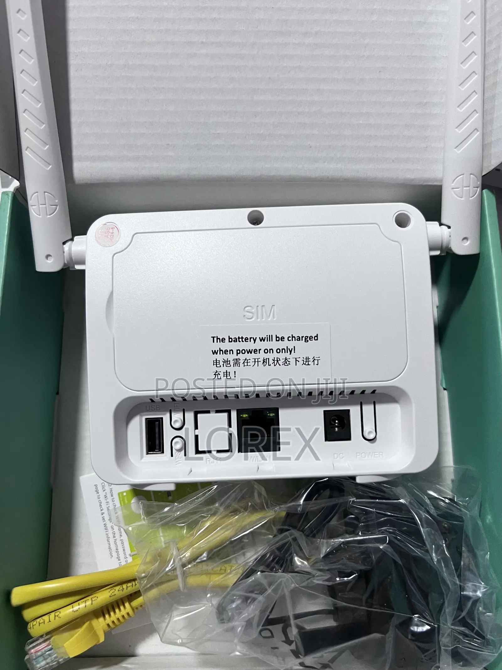 Universal 4g Sim Router With Backup Battery 300mbps Fastlink