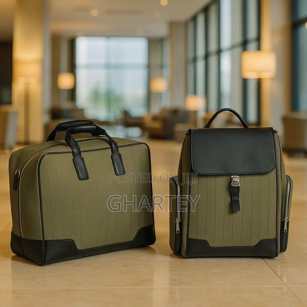 Sleek Duo - Stylish Briefcases for the Modern Professional in 3 Colors