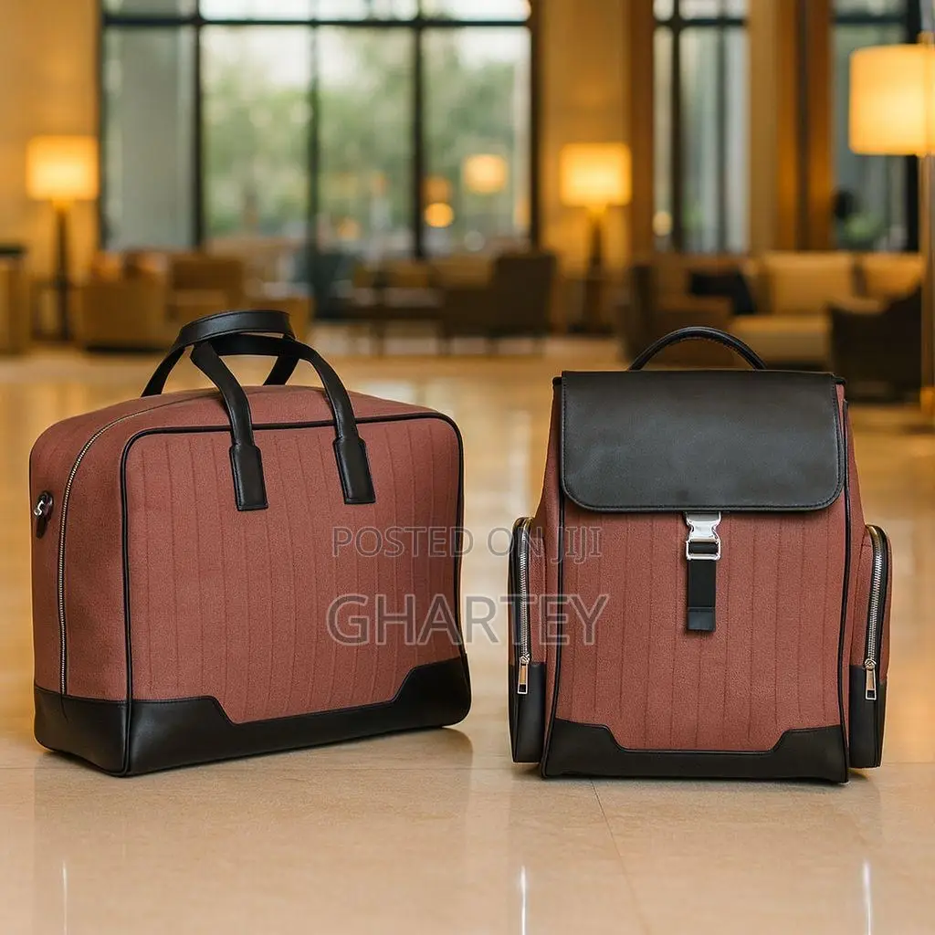 Sleek Duo - Stylish Briefcases for the Modern Professional in 3 Colors