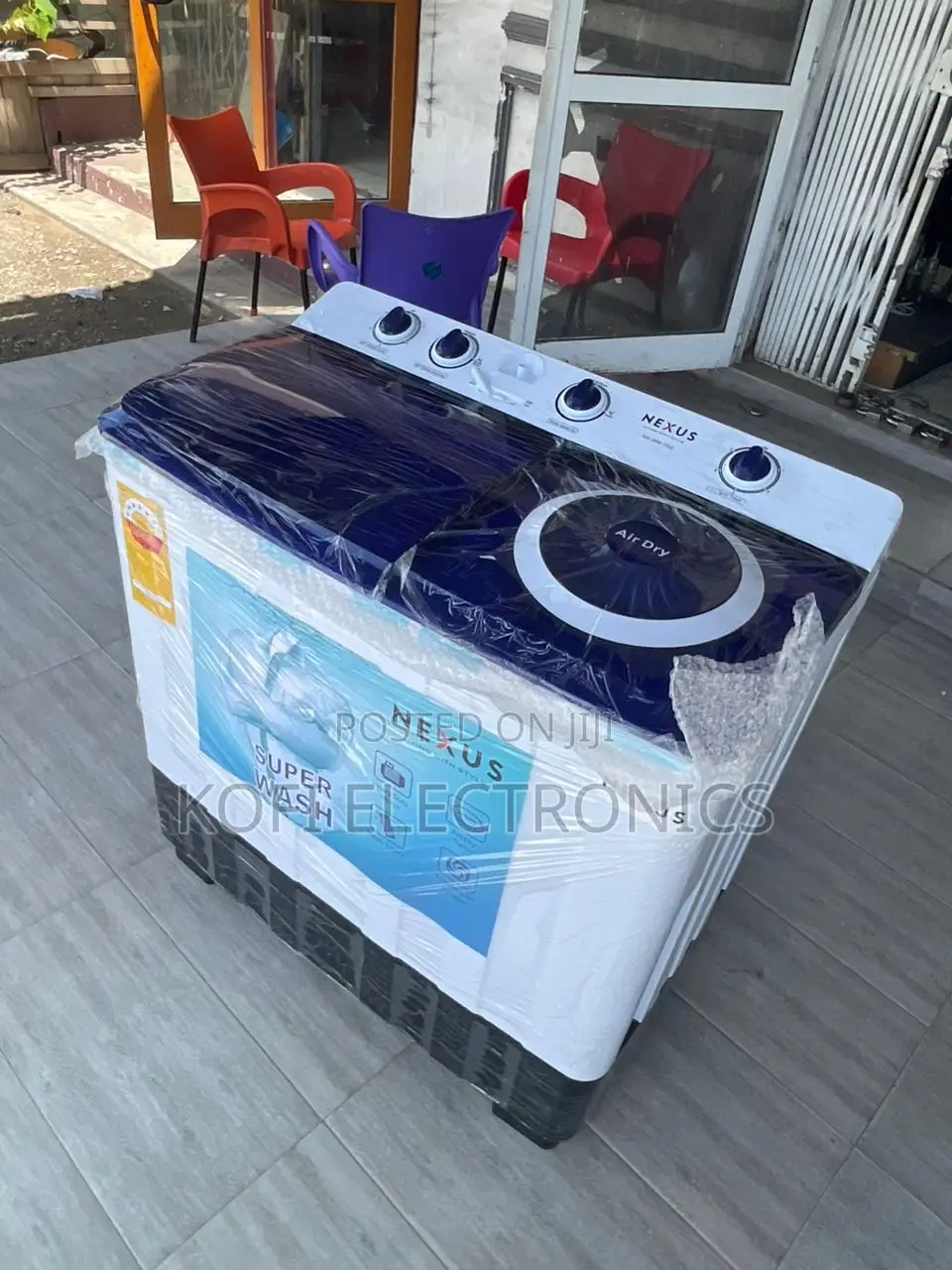 Efficient Nexus Semi-Automatic Washing Machine 15kg