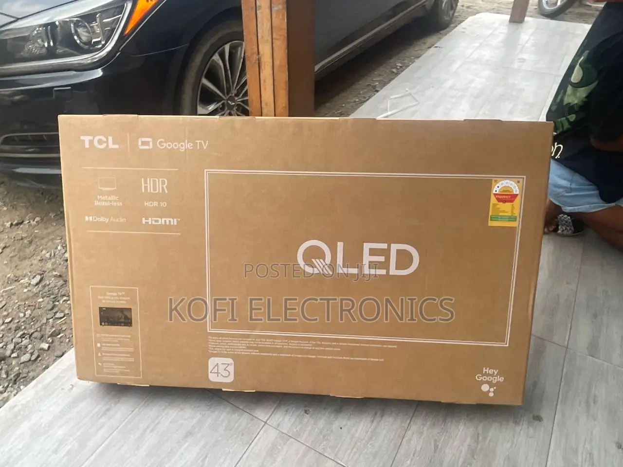 43inches TCL Brilliant Quantum Dot HDR Google Smart Tv