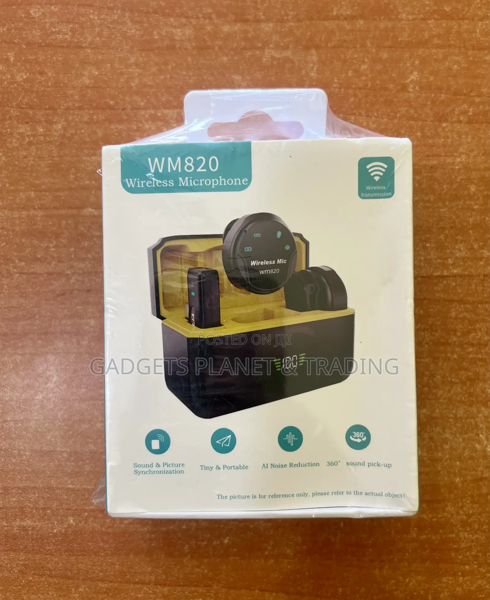 Wm820 Phone Wireless Lapel Microphone for Usb-C Type C and iPhone
