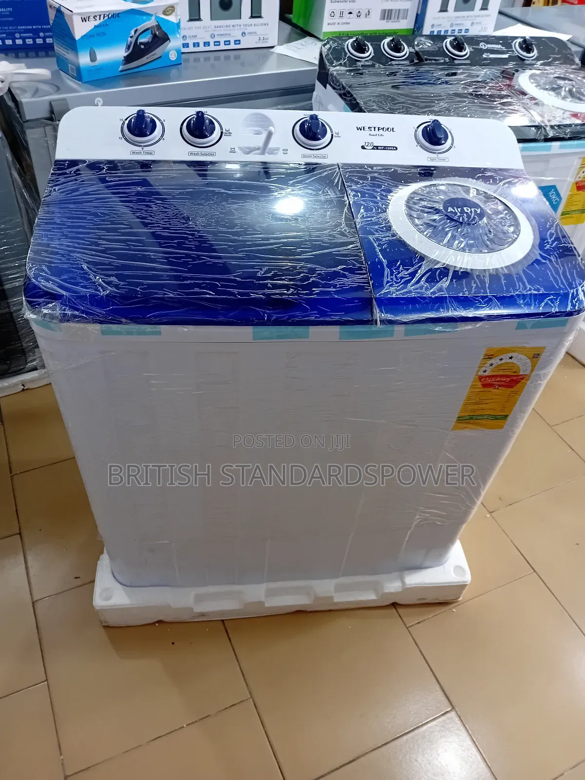 Multiple Cycle Washing Machine Westpool 12kg.