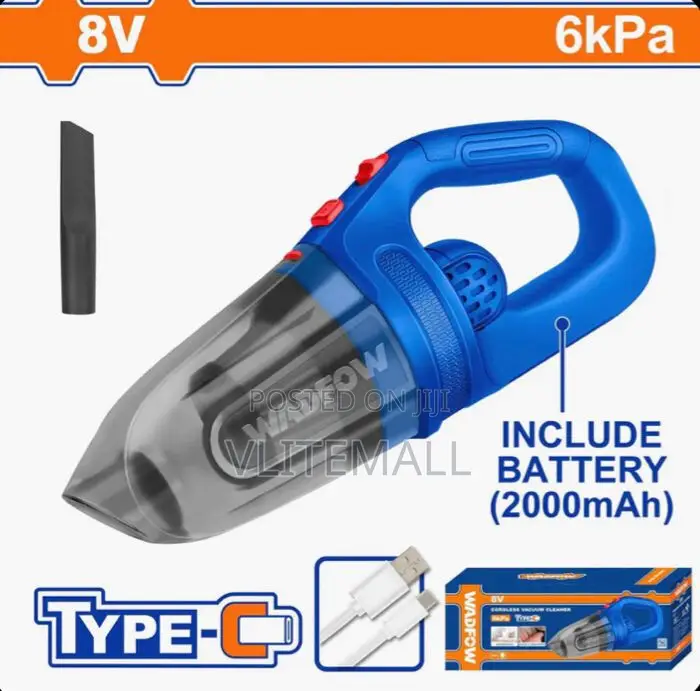 Wadfow Cordless Vacuum Cleaner 8v - Wlv0801