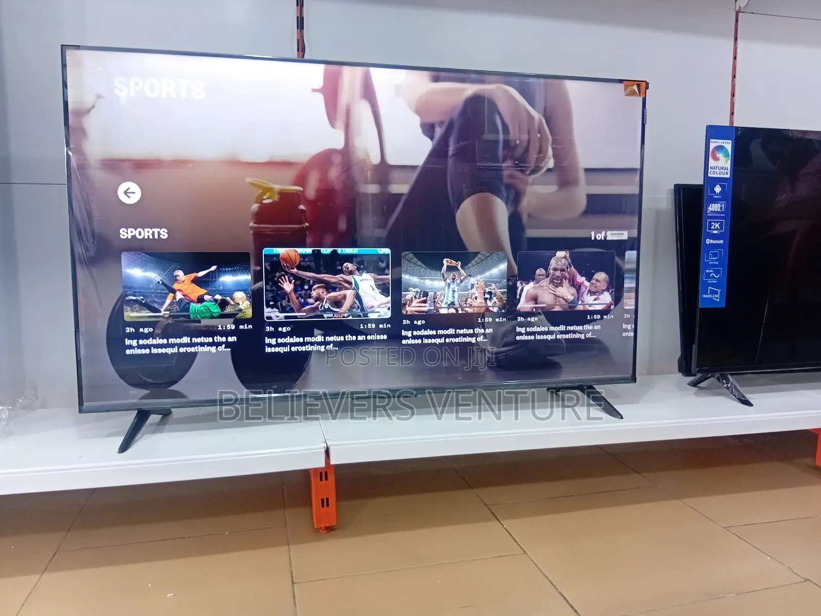 Price Meets With Quality TCL 32inches Qled Display Smart Tv