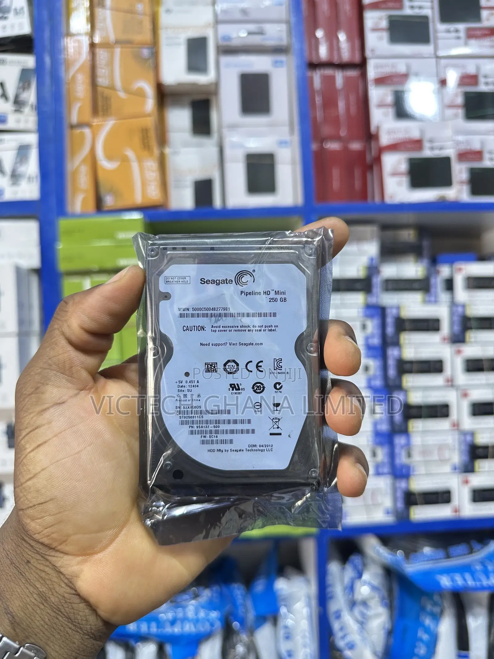 External Hard Disk Drive 250gb