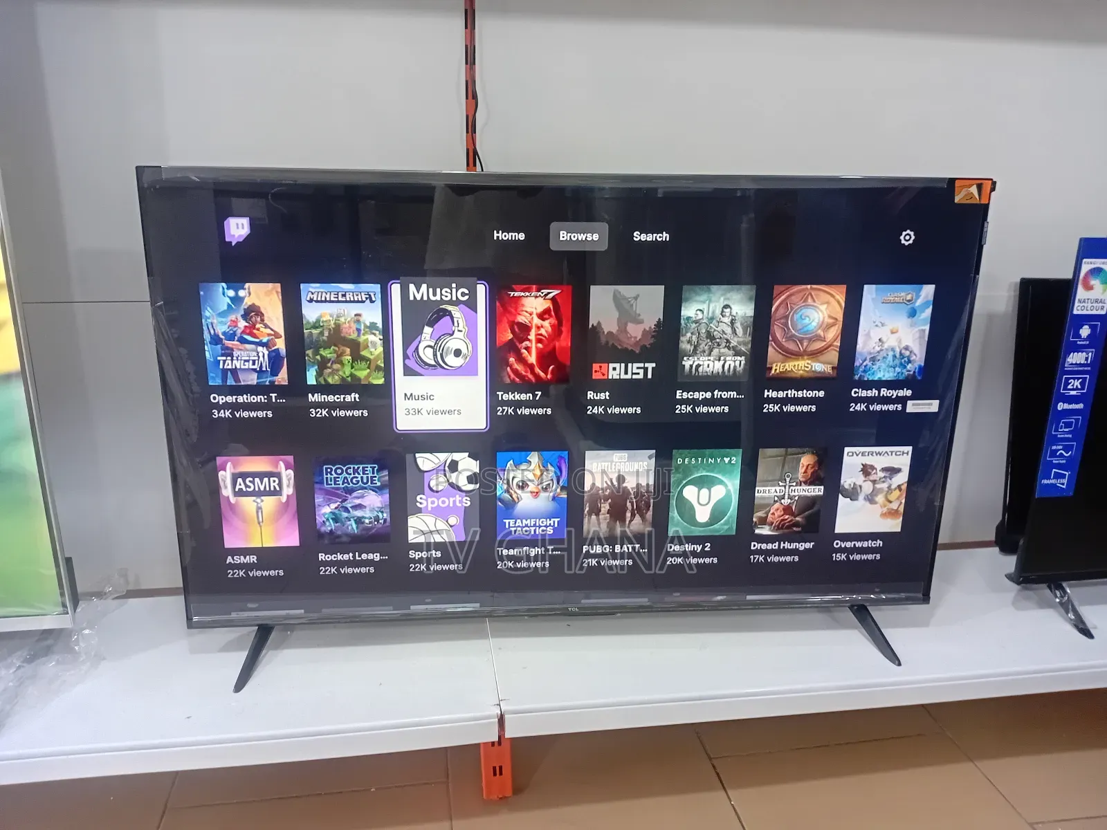 TCL 43” Android Smart Tv – Watch, Stream Play in 