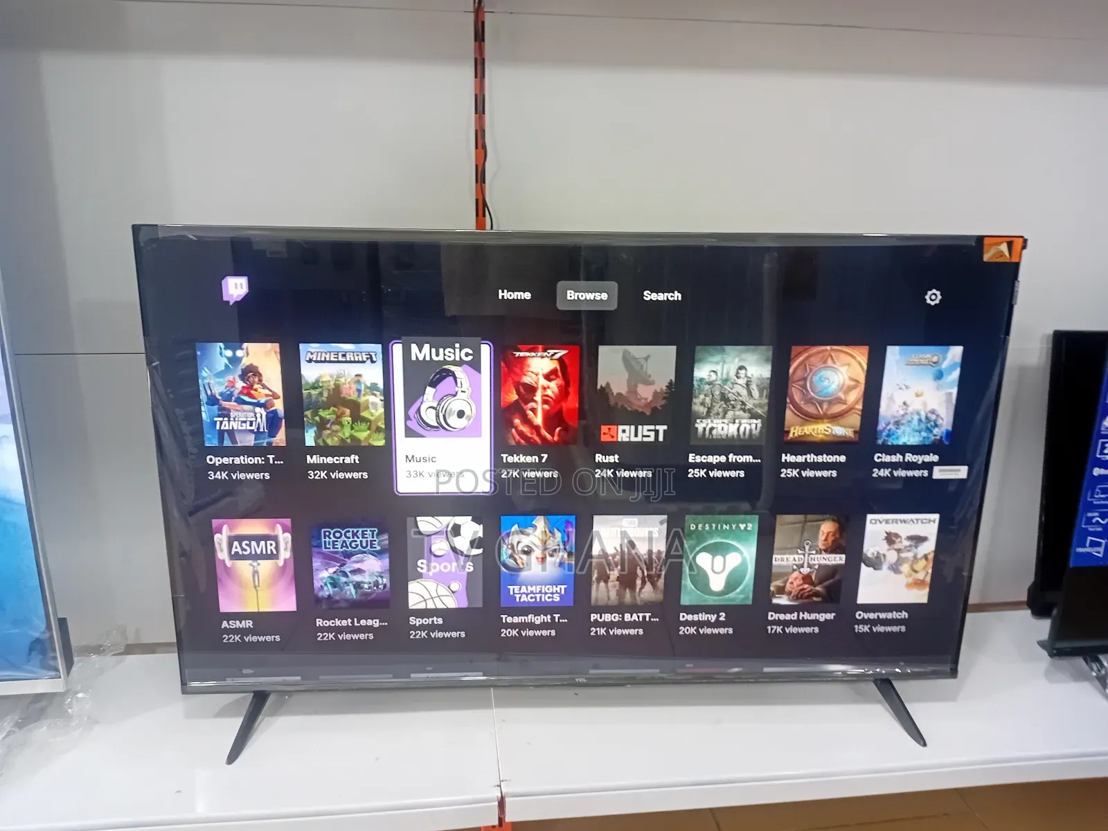 TCL 43 Inches Smart Tv – Clear Vision, Smart Control