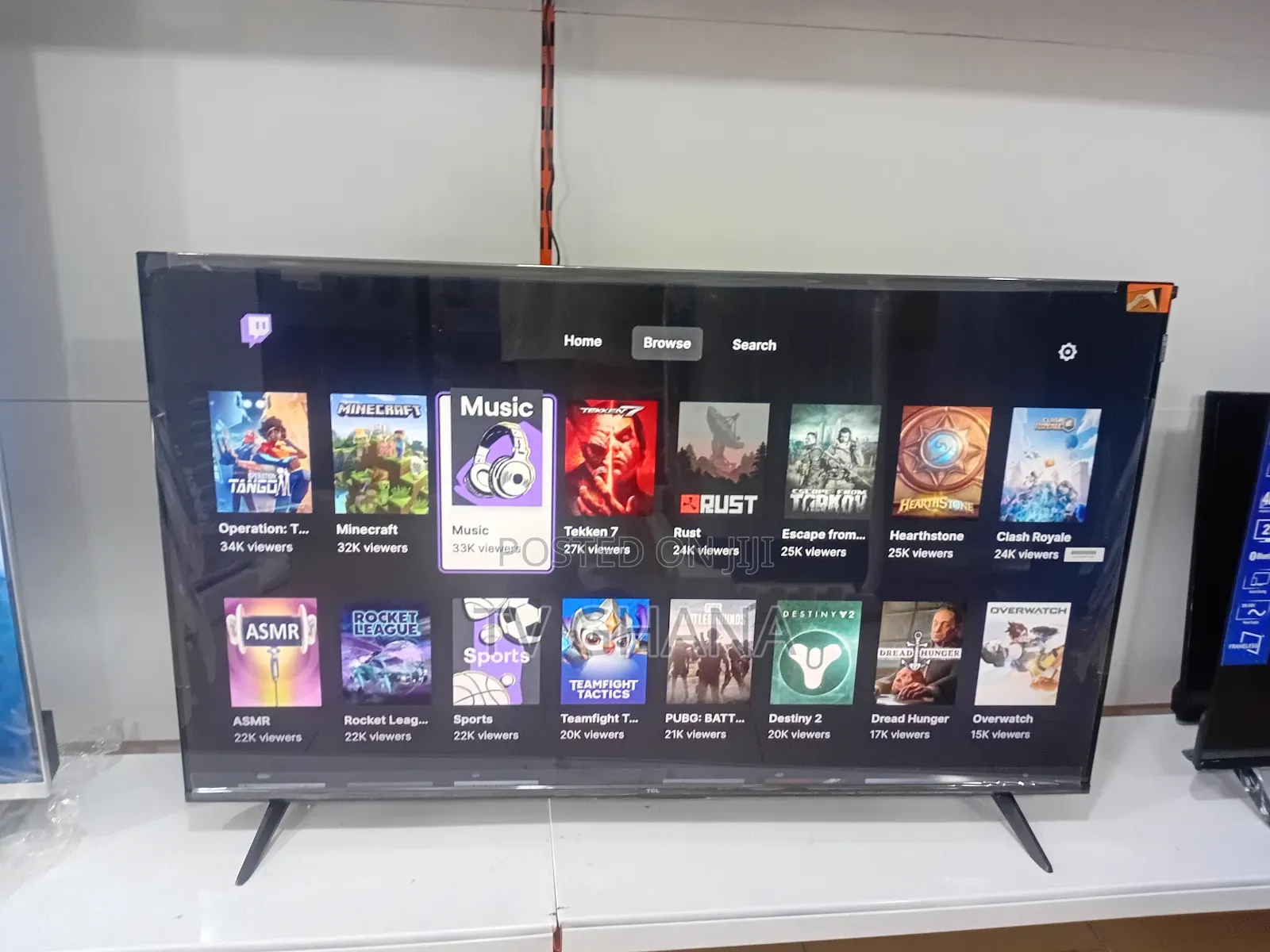 TCL 43 Inches Smart Tv – Clear Vision, Smart Control