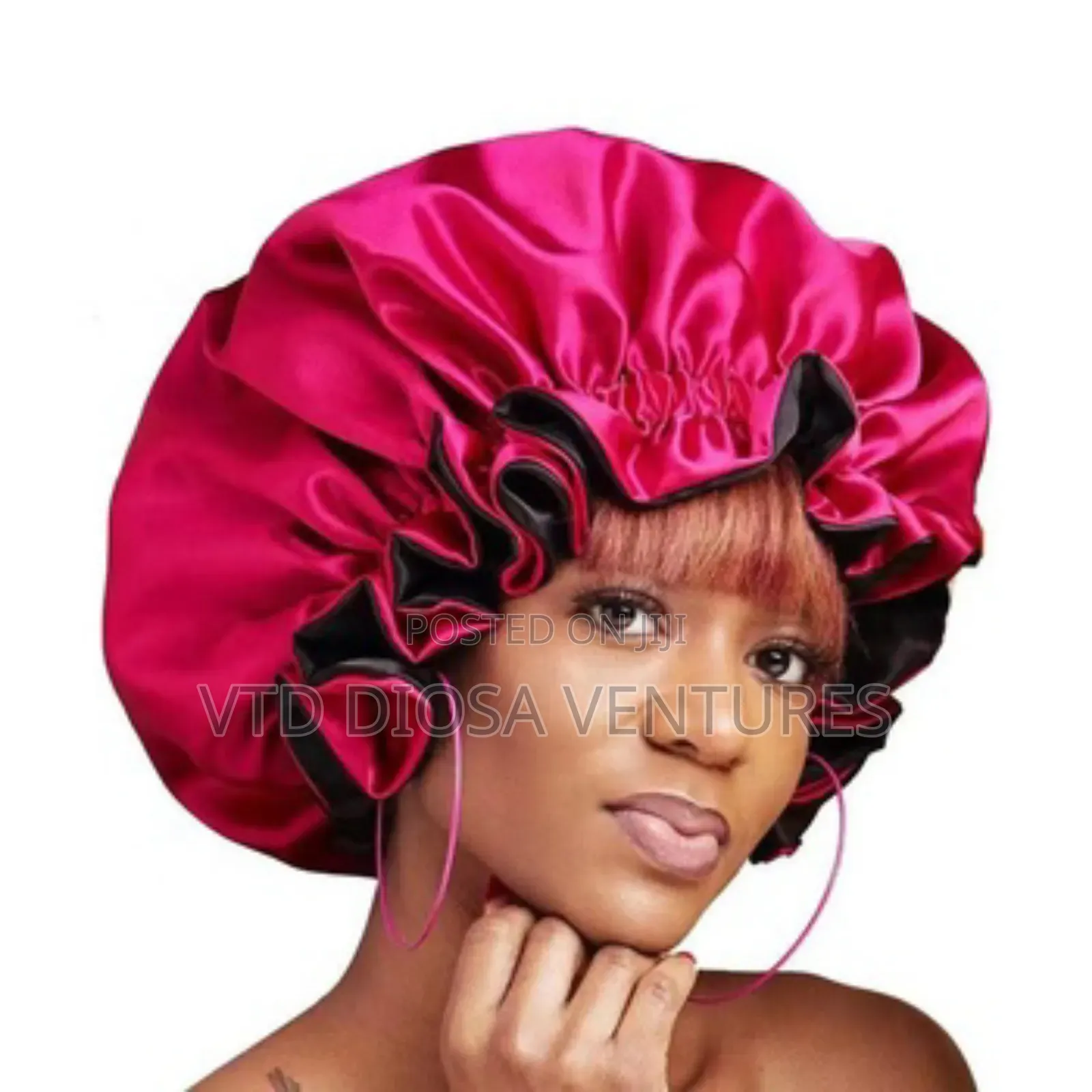 Silky Satin Hair Bonnet