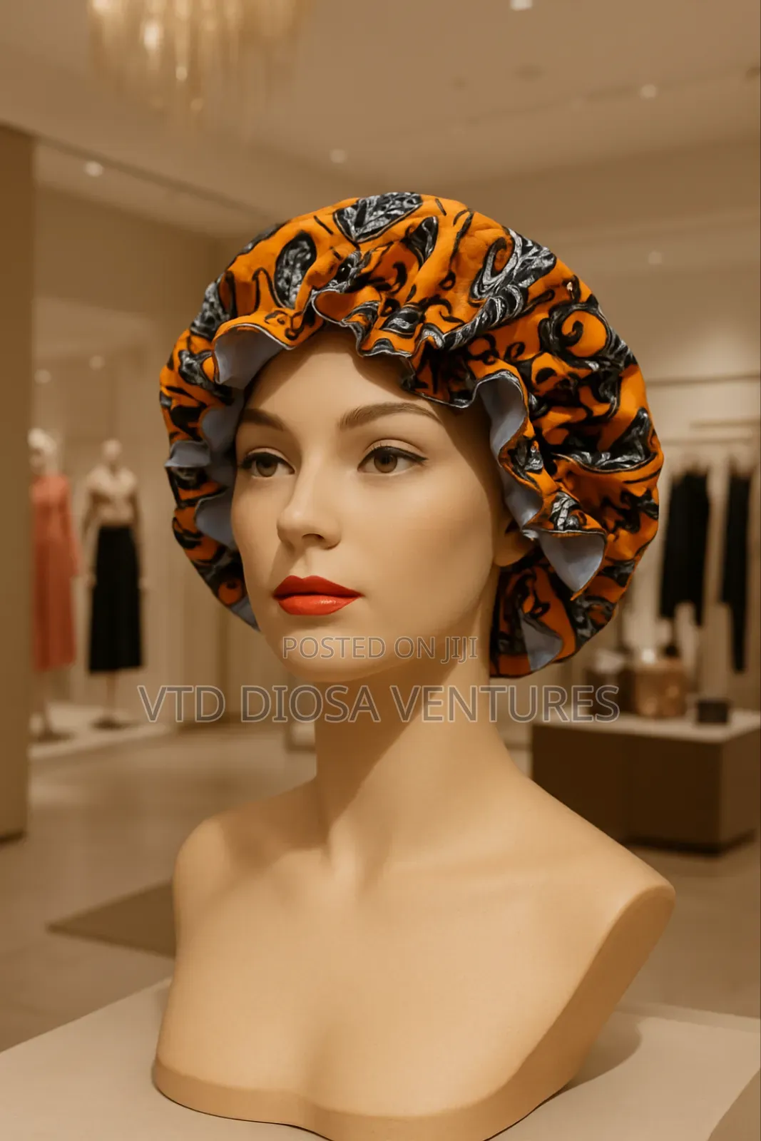 Silky Satin Hair Bonnet