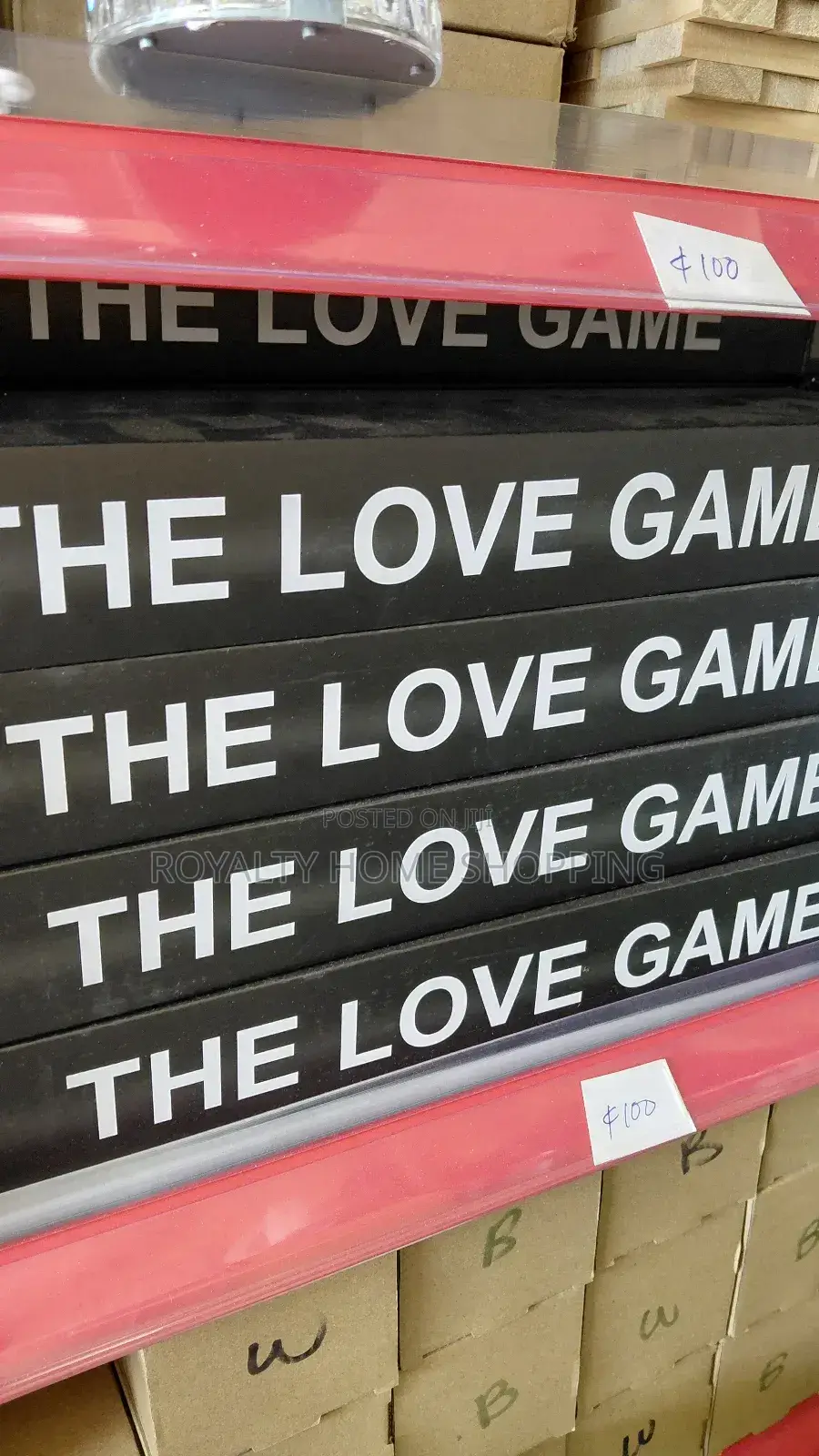 The Love Game/ Couples Romantic Game