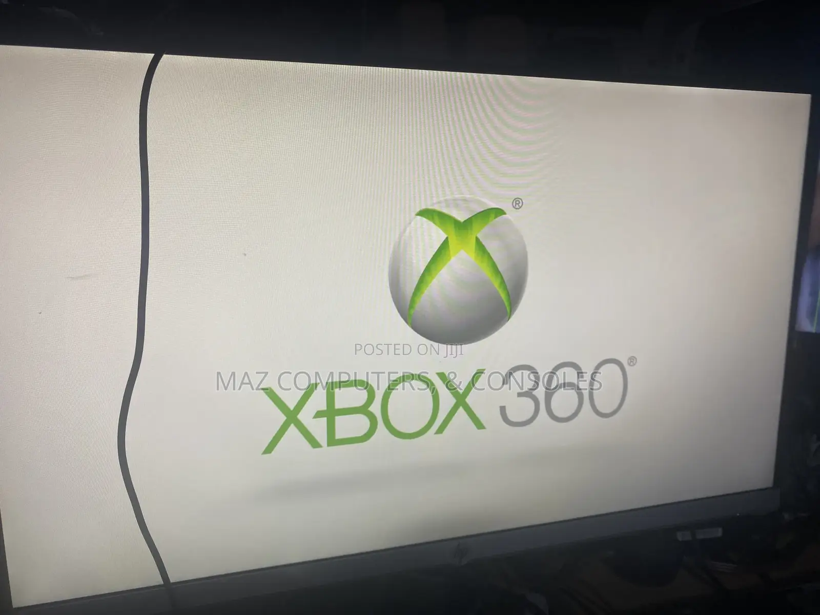 Xbox 360 With 5 Games and Wireless Controller