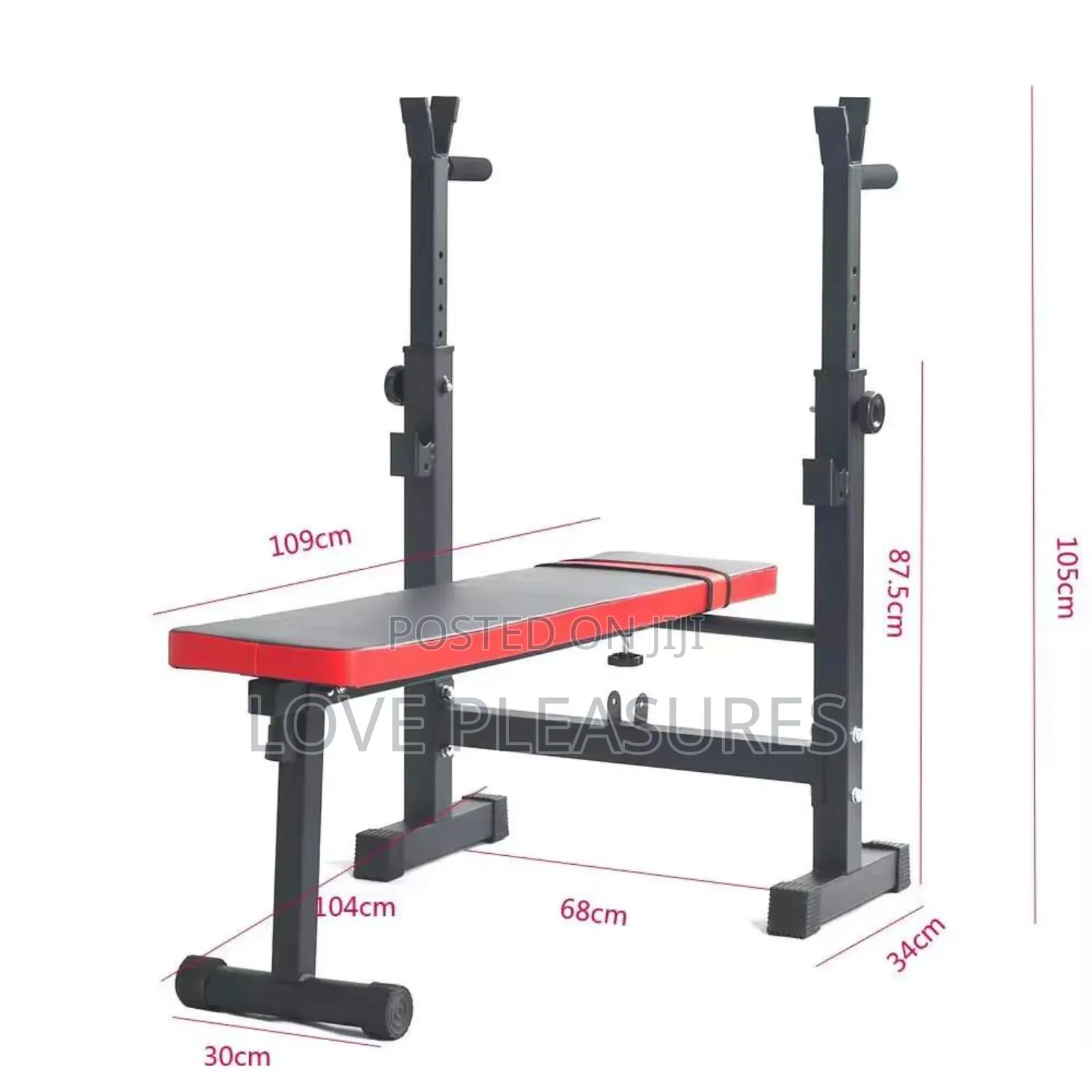 Foldable and Adjustable Gym Bench