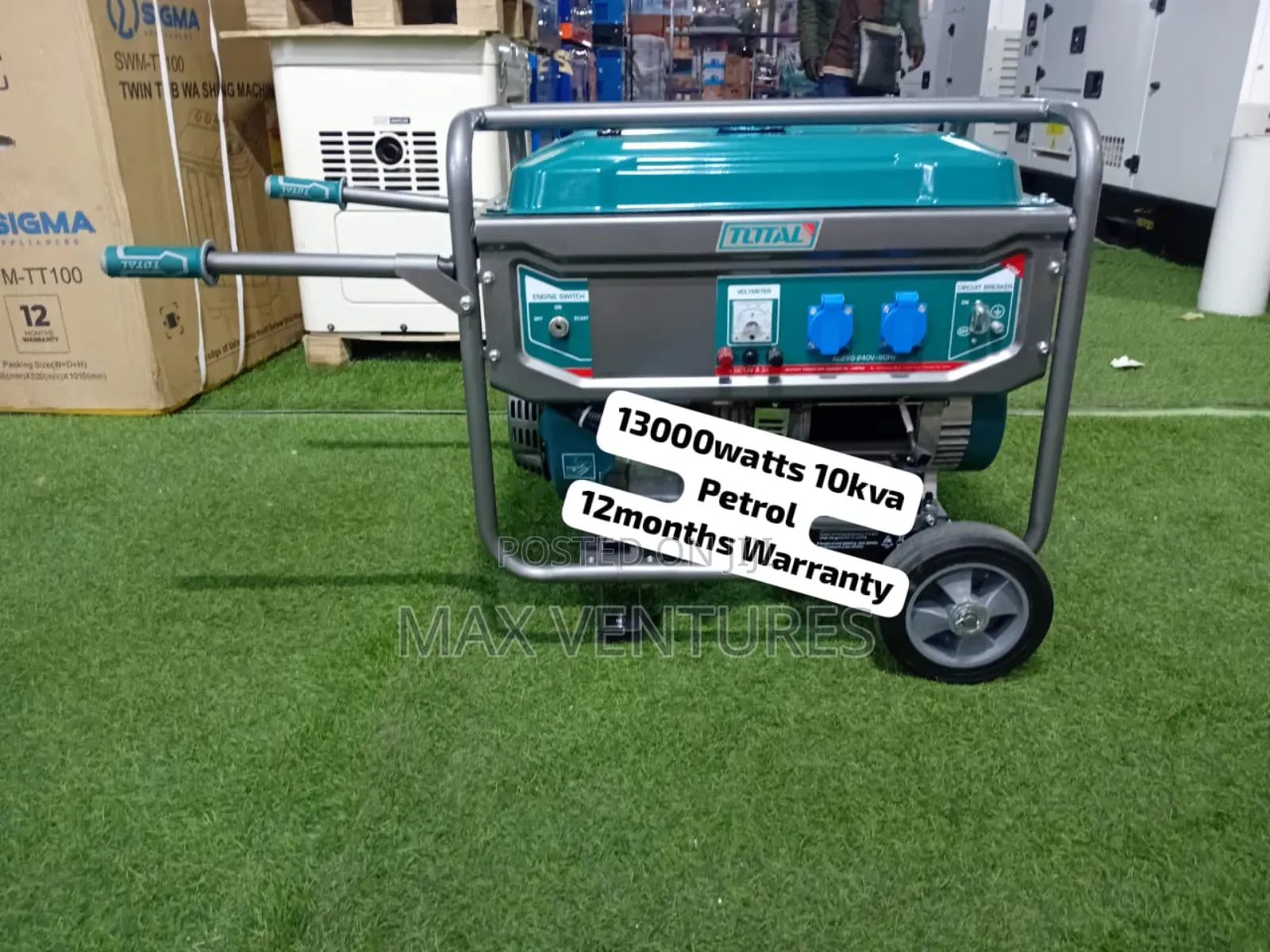 Powerpro Total 10kva Energy Supply 10kva Key Start